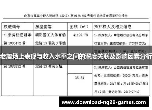 老詹场上表现与收入水平之间的深度关联及影响因素分析